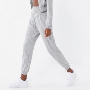 Urban Outfitters Jett Smocked Jogger Pant